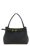 the tods tim handbag embodies craftsmanship excellence through a structured sil