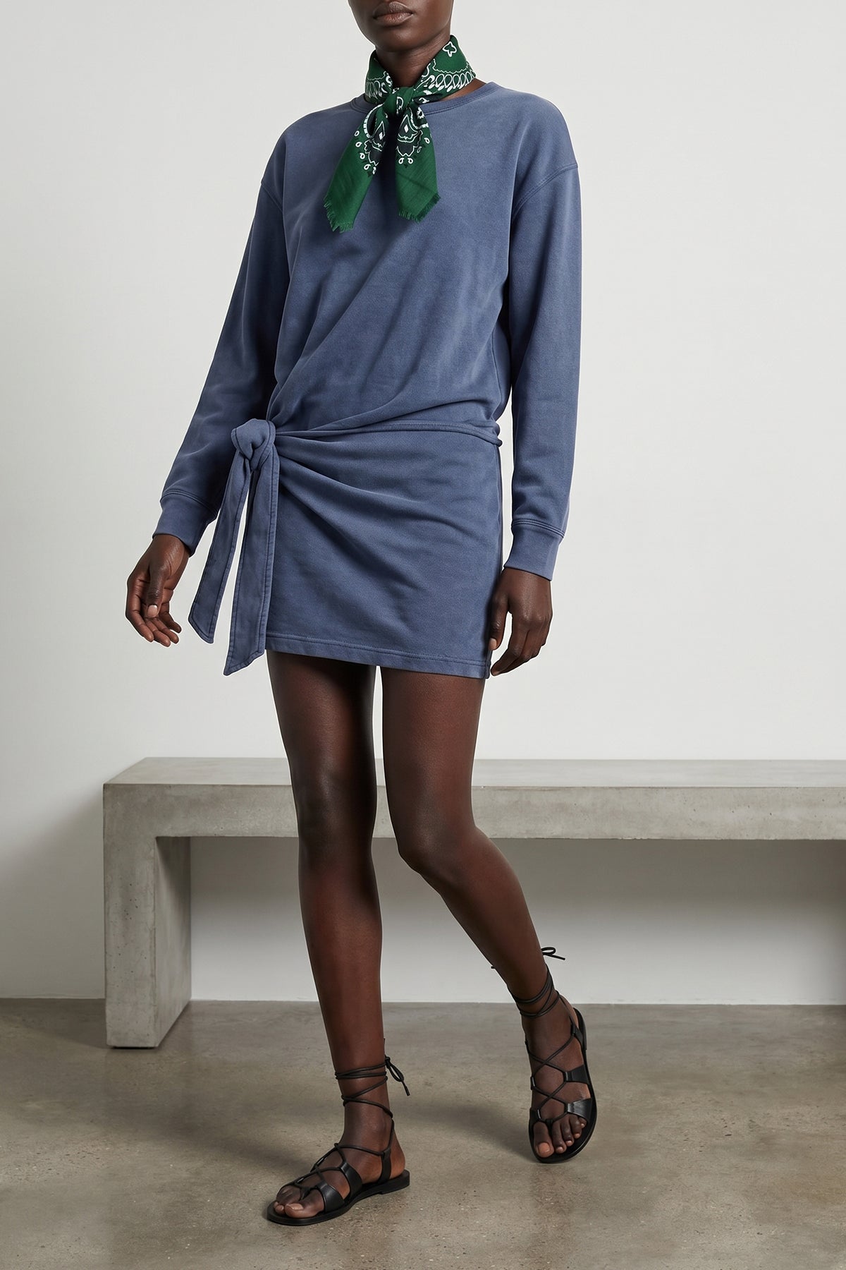 stole in modal blend and cashmere