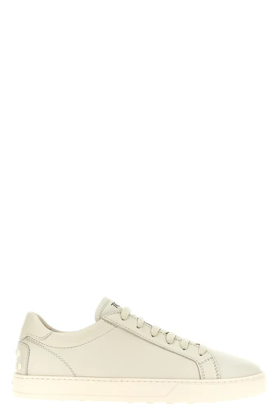 allacciata cassetta leather sneakers