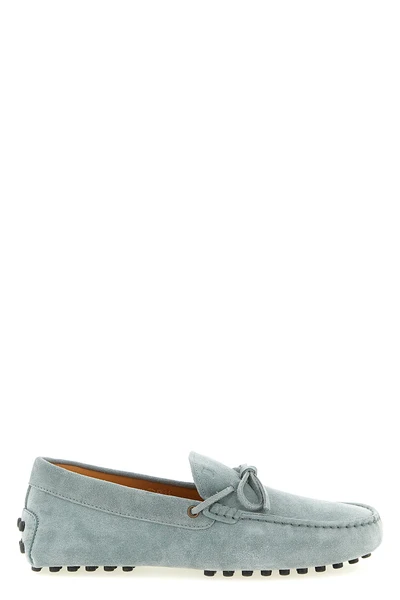gommino suede loafers