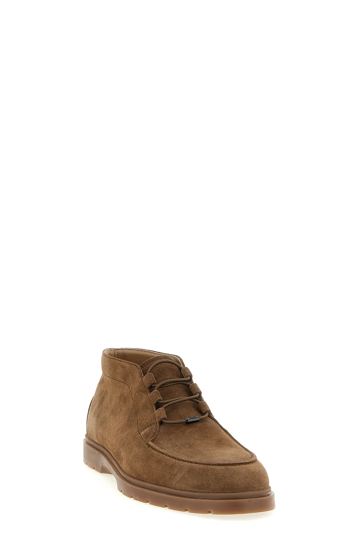 suede polacchino ankle boots