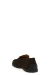 gomma suede loafers