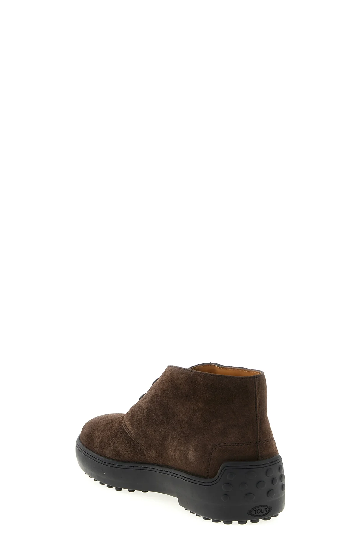 winter suede lace-up ankle boots