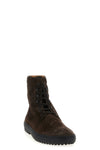 winter suede ankle boots