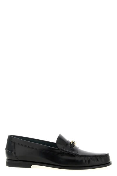 t timeless loafers in shiny leather