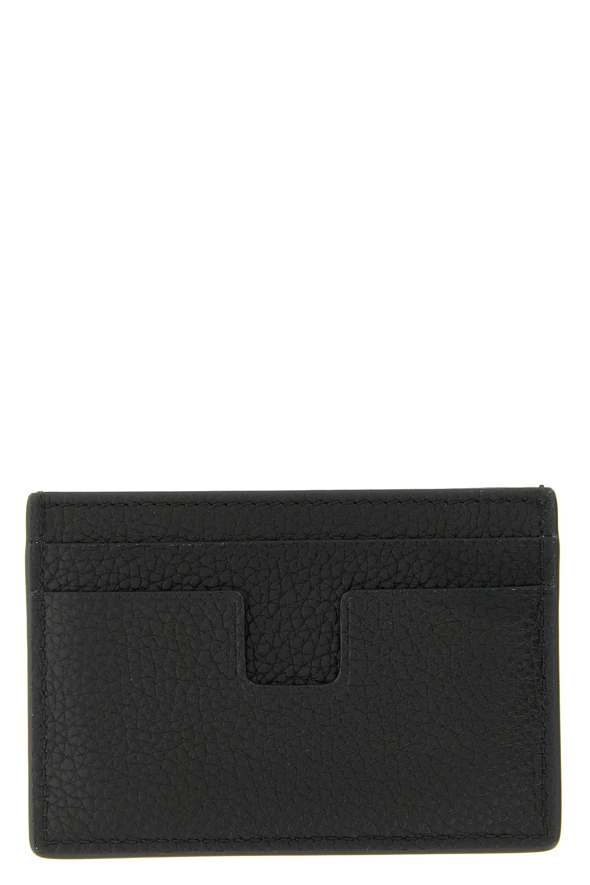 TOM FORD OS hammered leather card holder