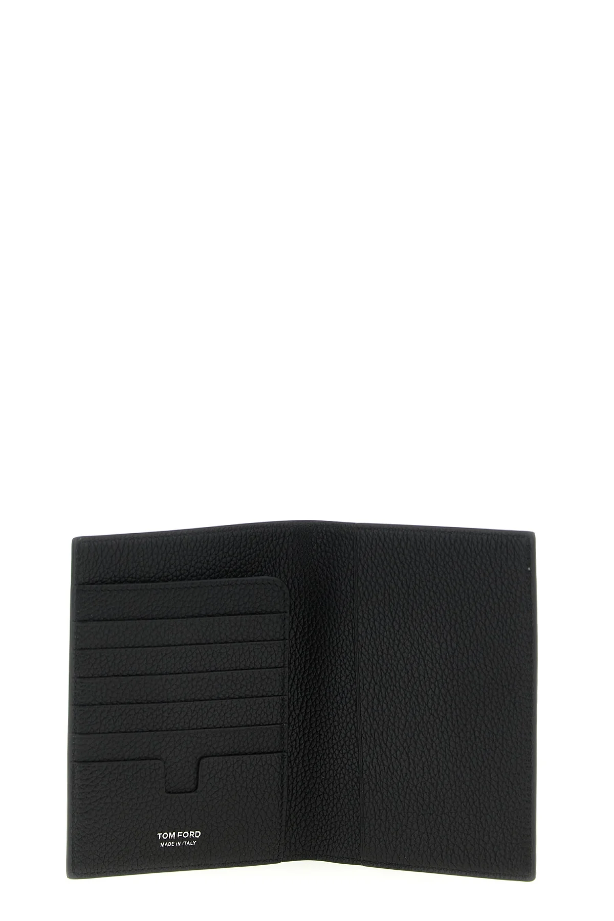 hammered leather passport holder