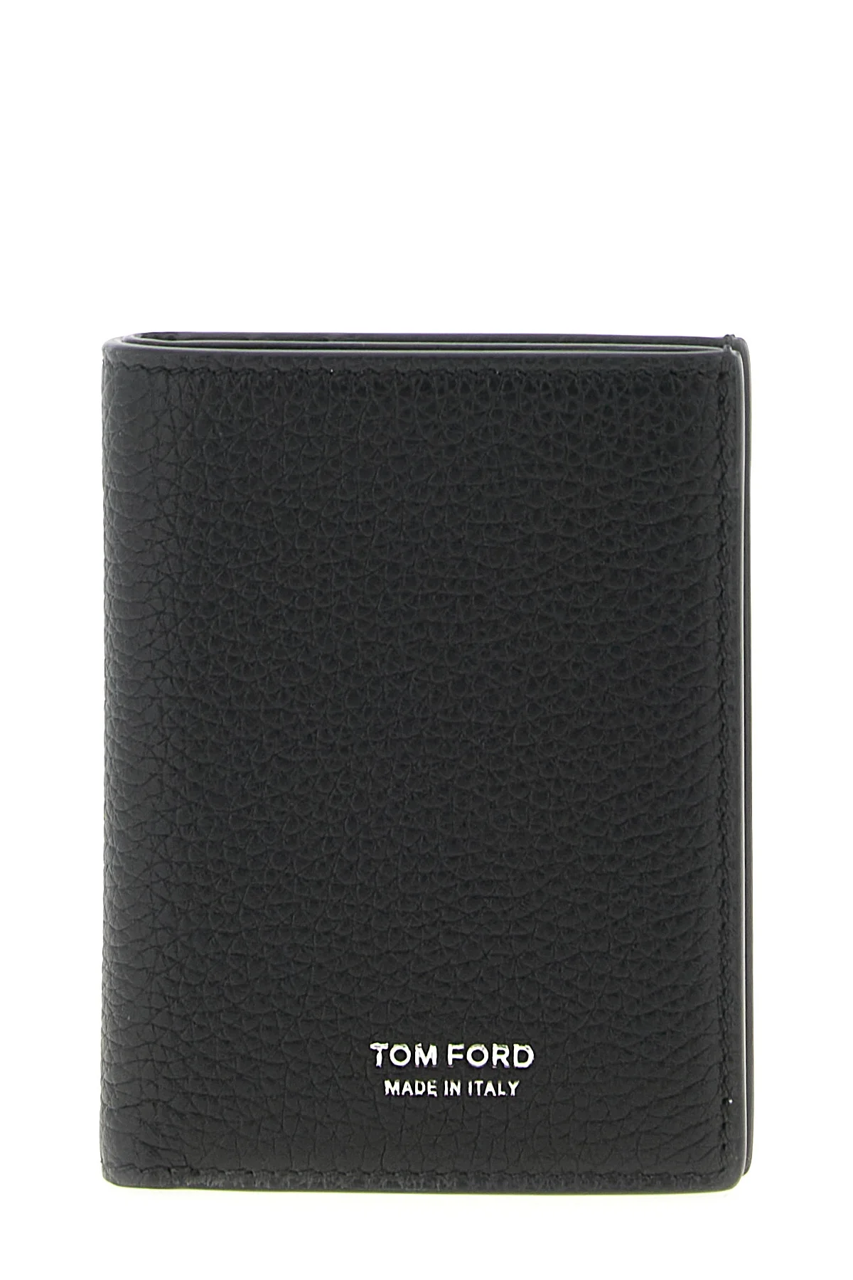 TOM FORD OS foldable card holder in grain leather