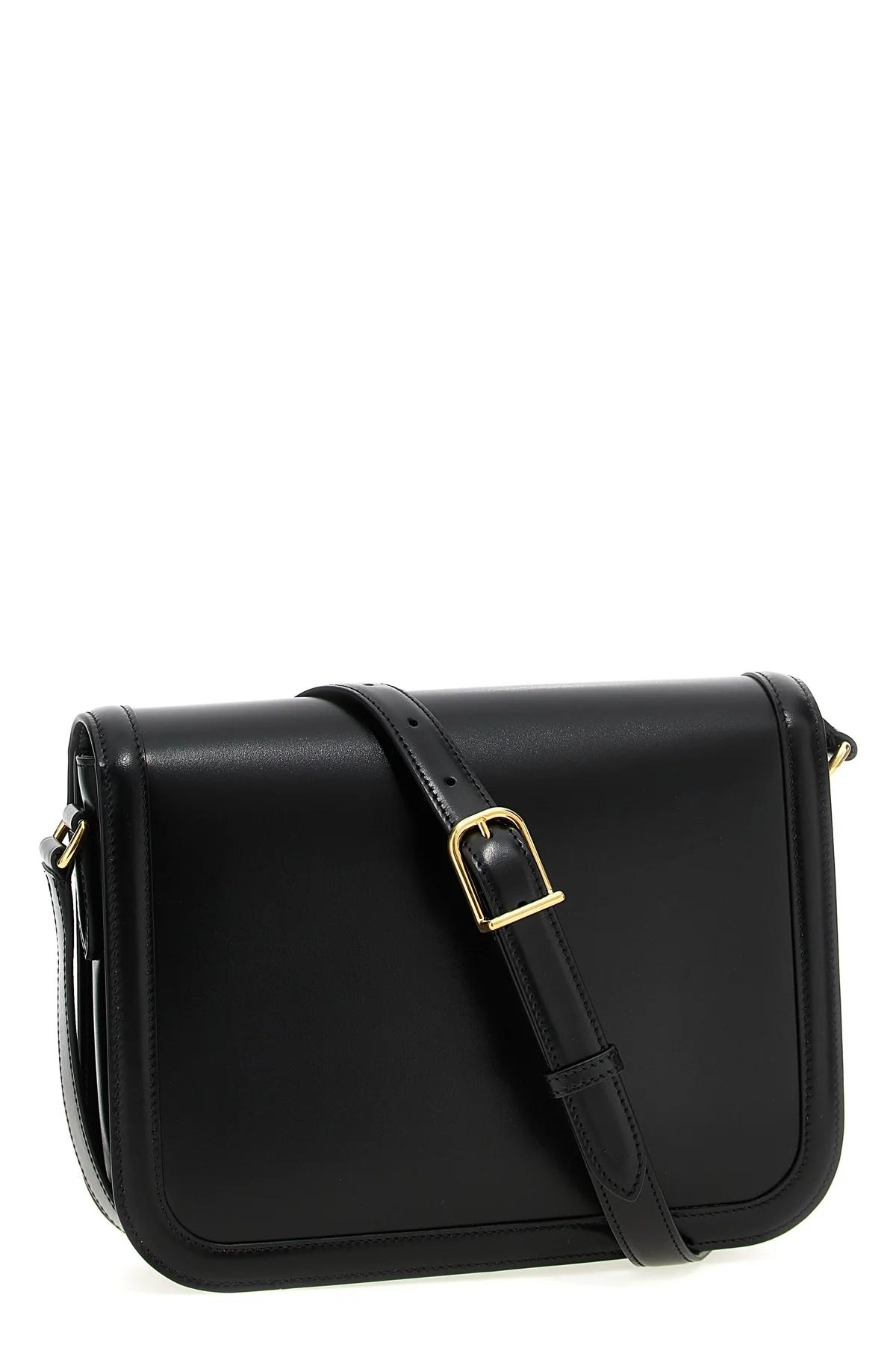 9to5 shoulder bag in smooth calf leather