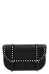 rockstud crossbody bag in grenade leather