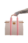 antibes canvas handbag