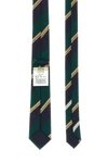 valentie tie in jacquard regimental silk
