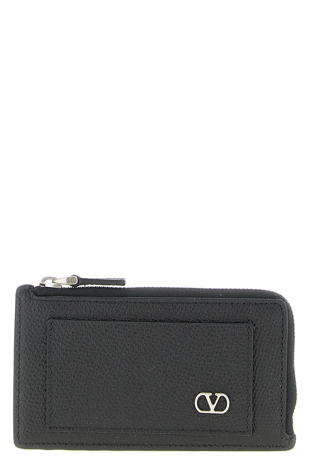 garnet calf leather coin purse