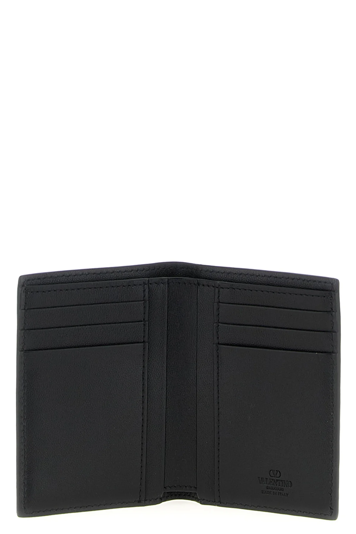 ostrich leather card holder