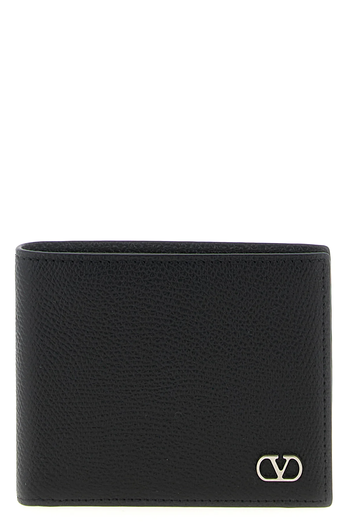 grained calf leather wallet