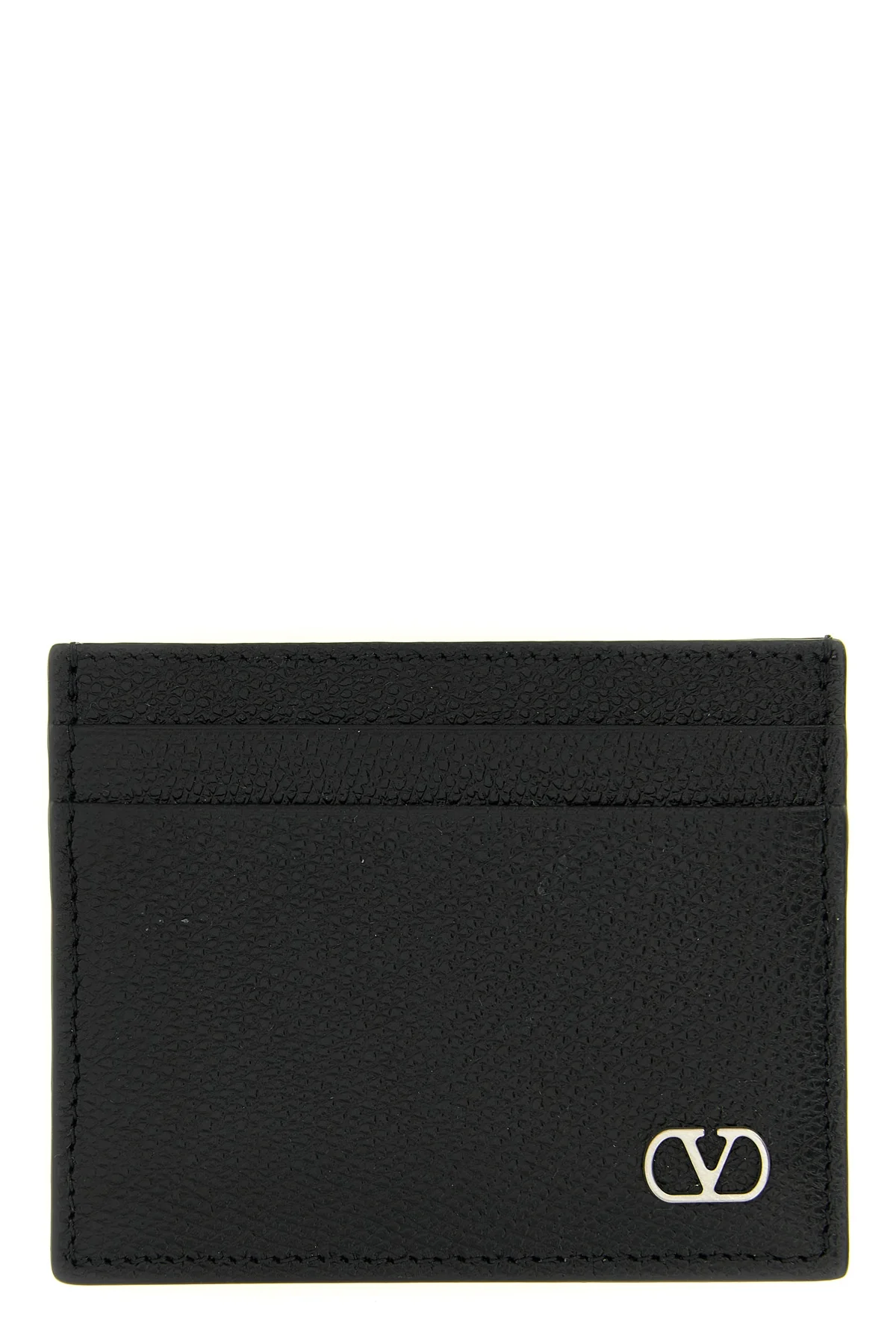 VALENTINO GARAVANI OS grained calf leather card holder