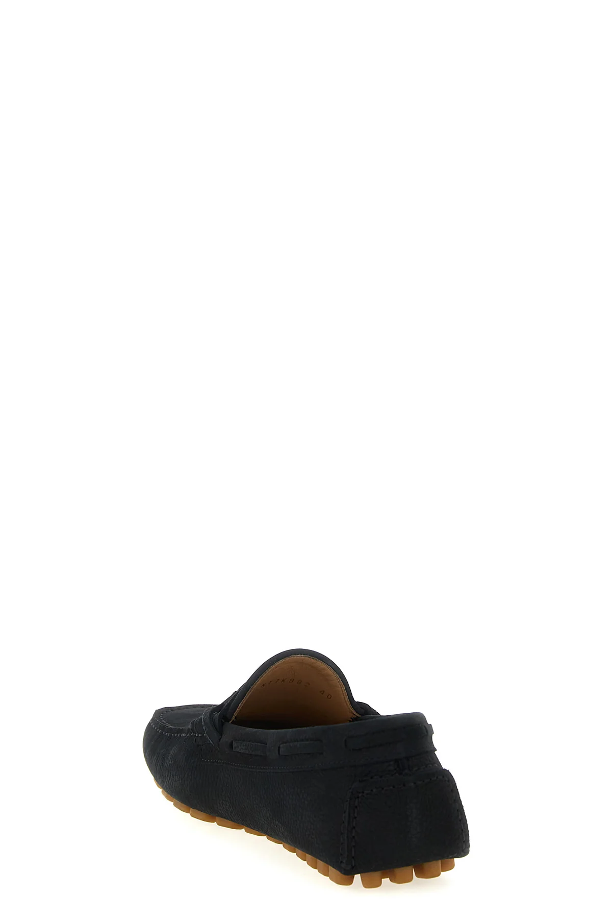 driver fastaway suede deer loafers