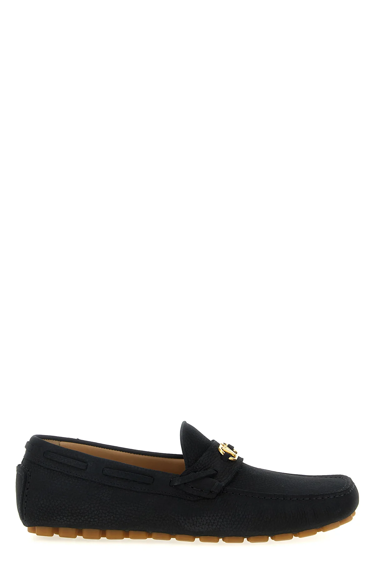 driver fastaway suede deer loafers