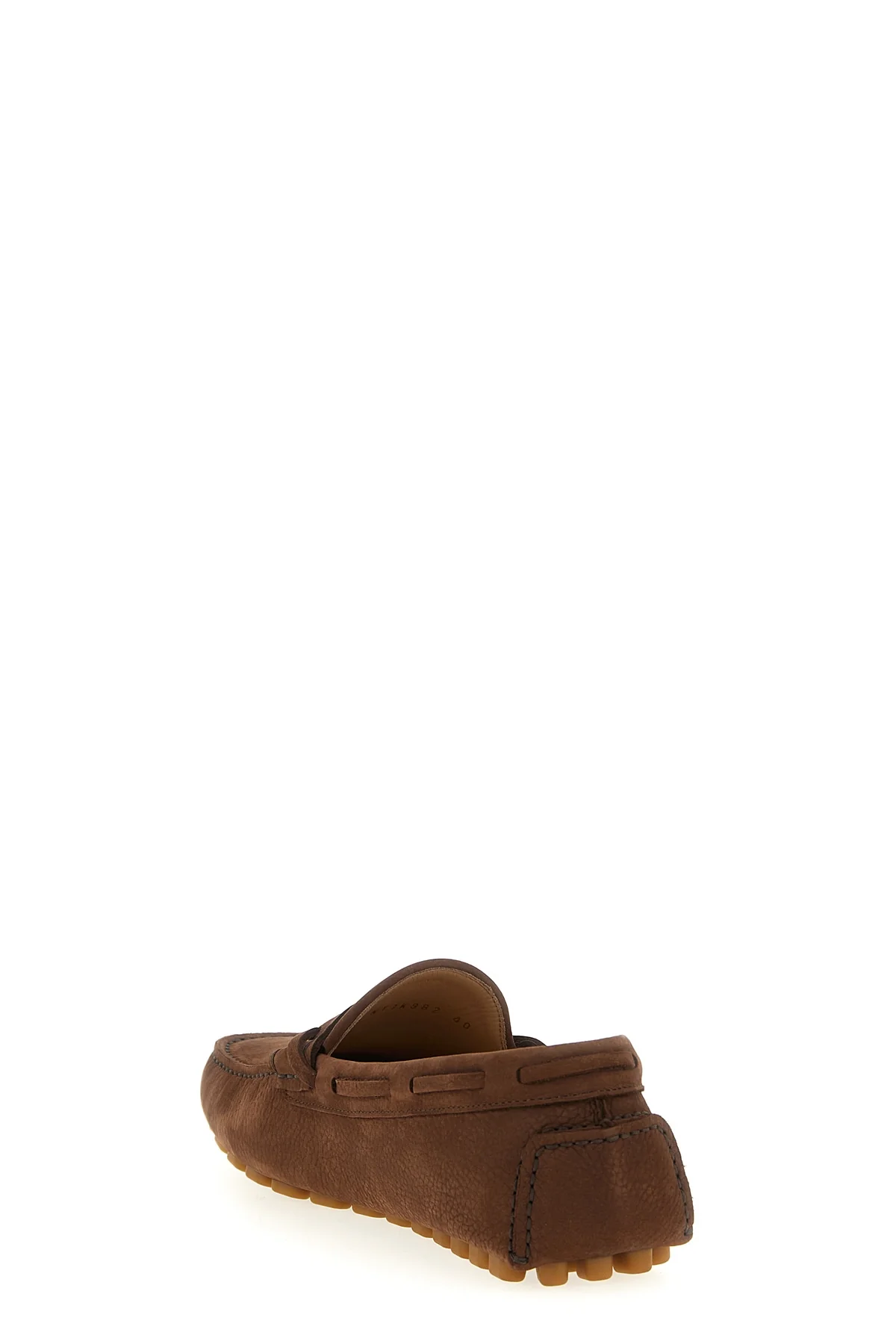 driver fastaway suede deer loafers