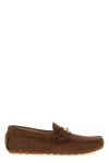 driver fastaway suede deer loafers