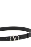 smooth leather belt