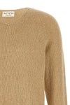 bouclé cotton blend sweater