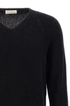 bouclé cotton blend sweater