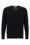 bouclé cotton blend sweater