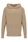 cashmere blend wool hooded sweater