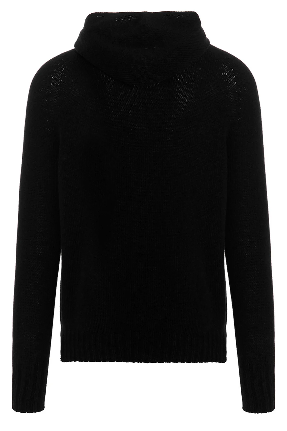 cashmere blend wool hooded sweater