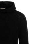 cashmere blend wool hooded sweater