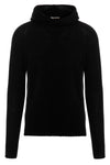 cashmere blend wool hooded sweater