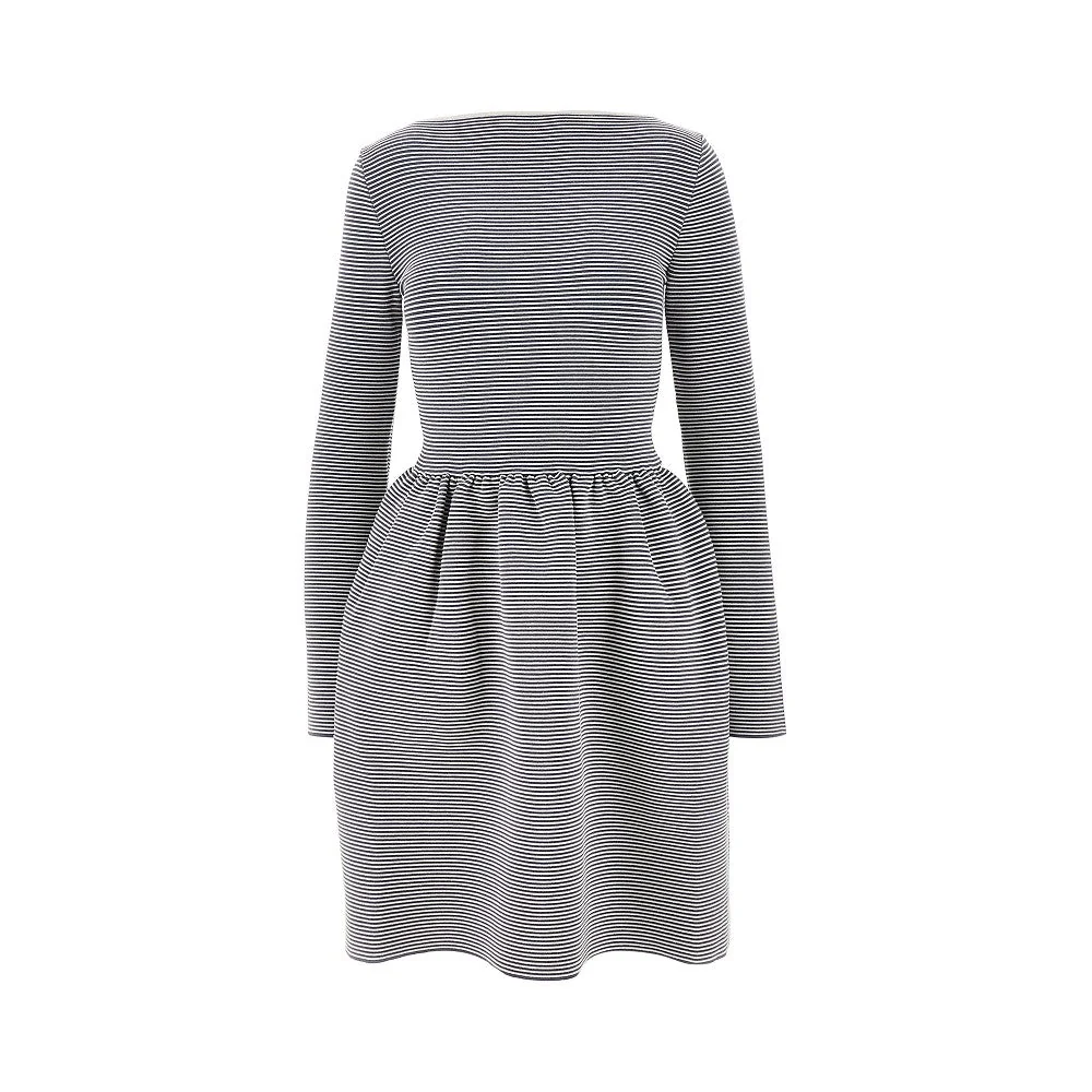 EMPORIO ARMANI 40 ottoman jersey mini dress