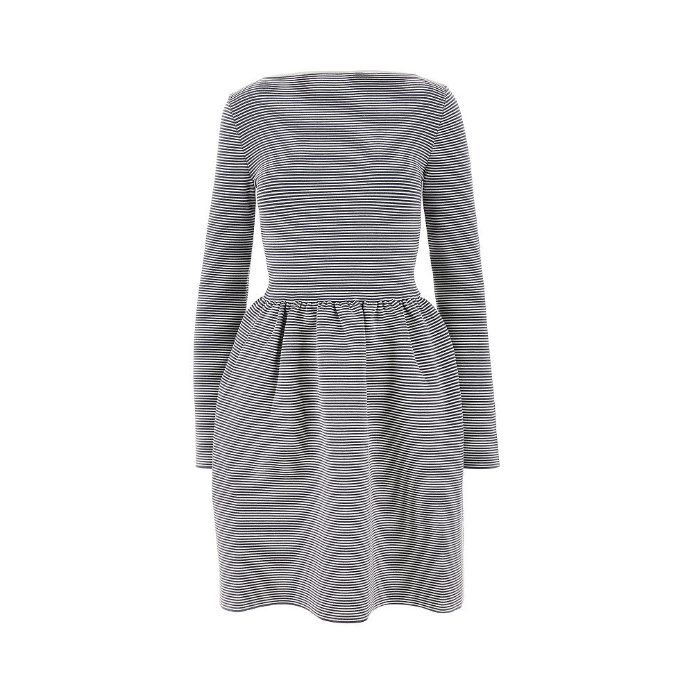 ottoman jersey mini dress