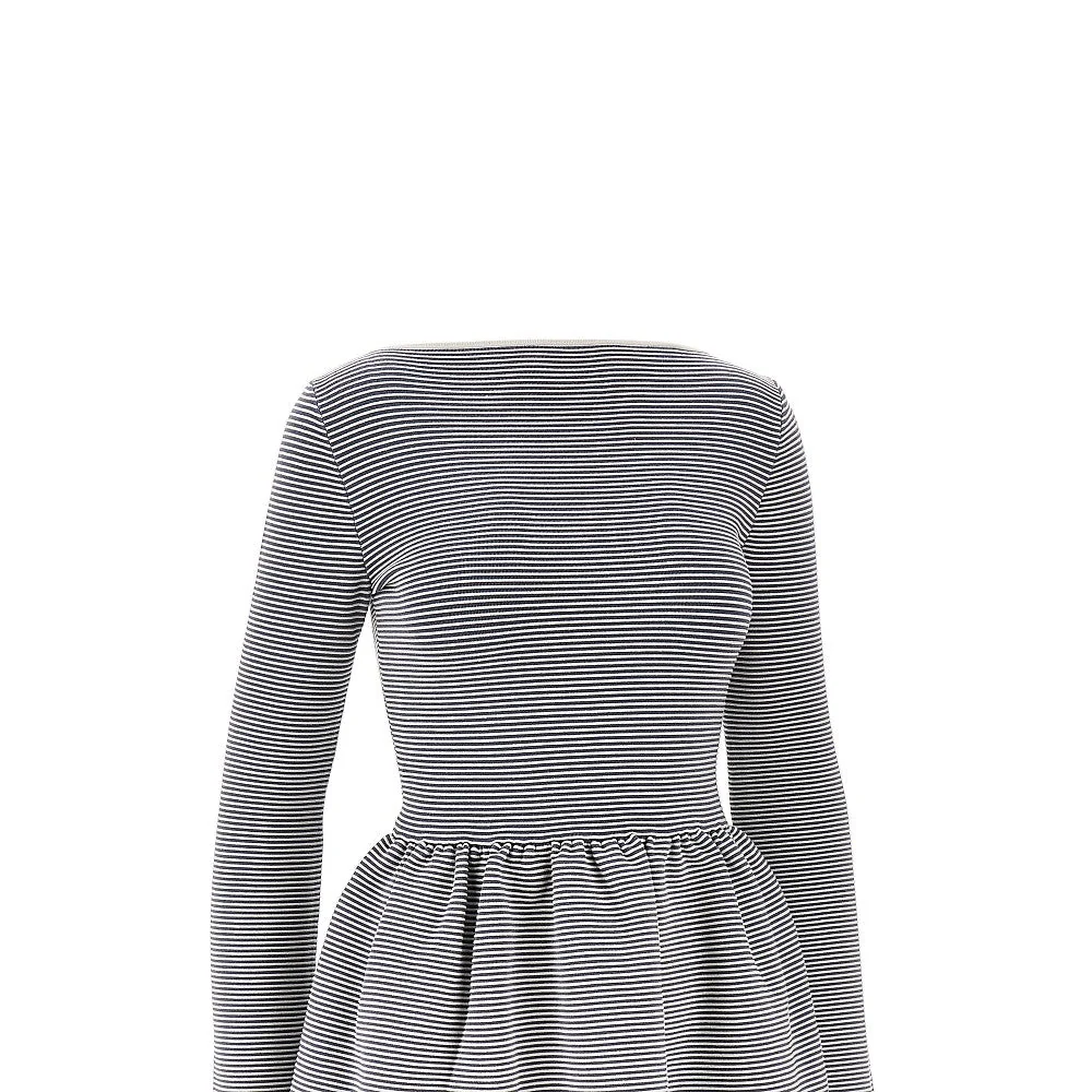 EMPORIO ARMANI 40 ottoman jersey mini dress