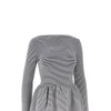 ottoman jersey mini dress
