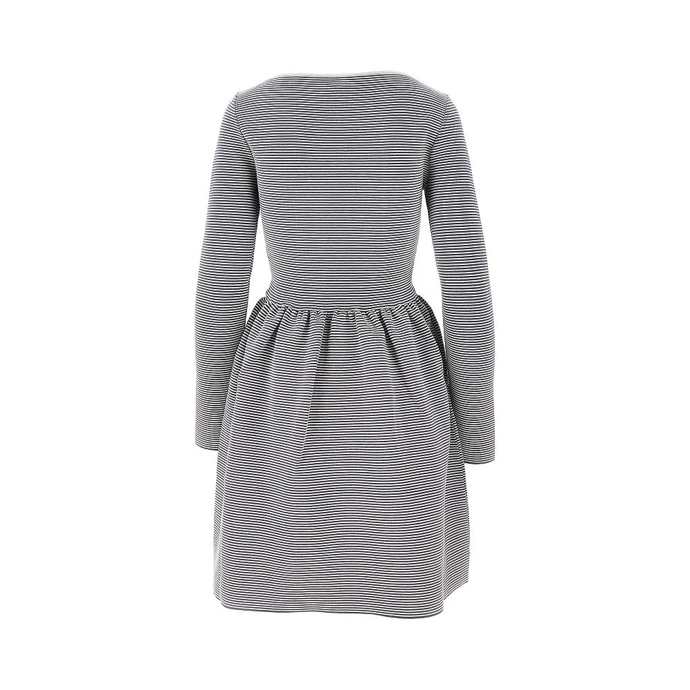 ottoman jersey mini dress