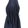 cotton poplin long dress