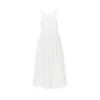 poplin midi dress