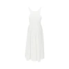 poplin midi dress