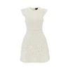 cornely embroidered fabric mini dress