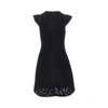 cornely embroidered fabric mini dress