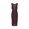 floral lace midi dress