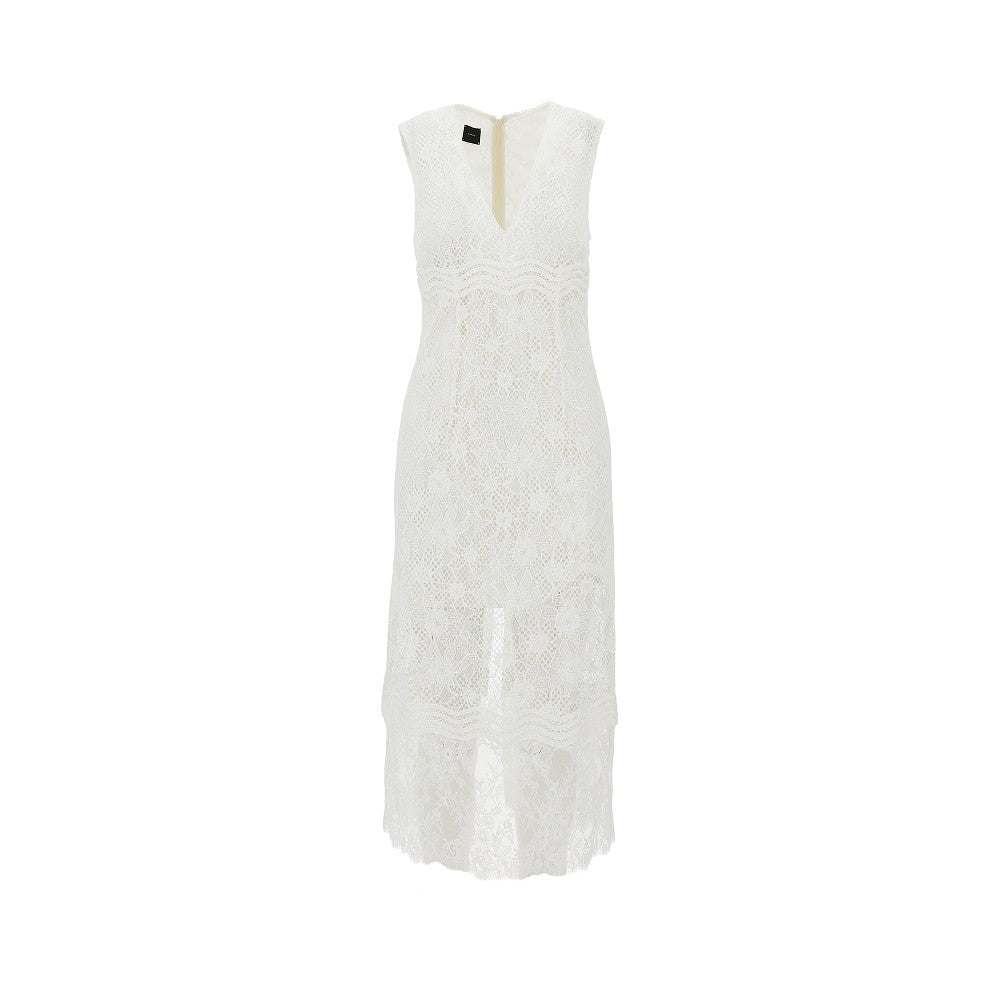 PINKO 40 lace midi dress