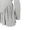 mélange jersey mini dress