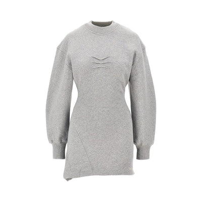 mèlange cotton mini dress