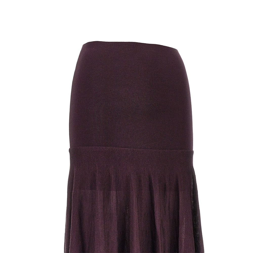 RABANNE S knitted long skirt