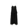 silk georgette long dress