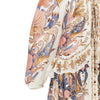 viscose crêpe long dress