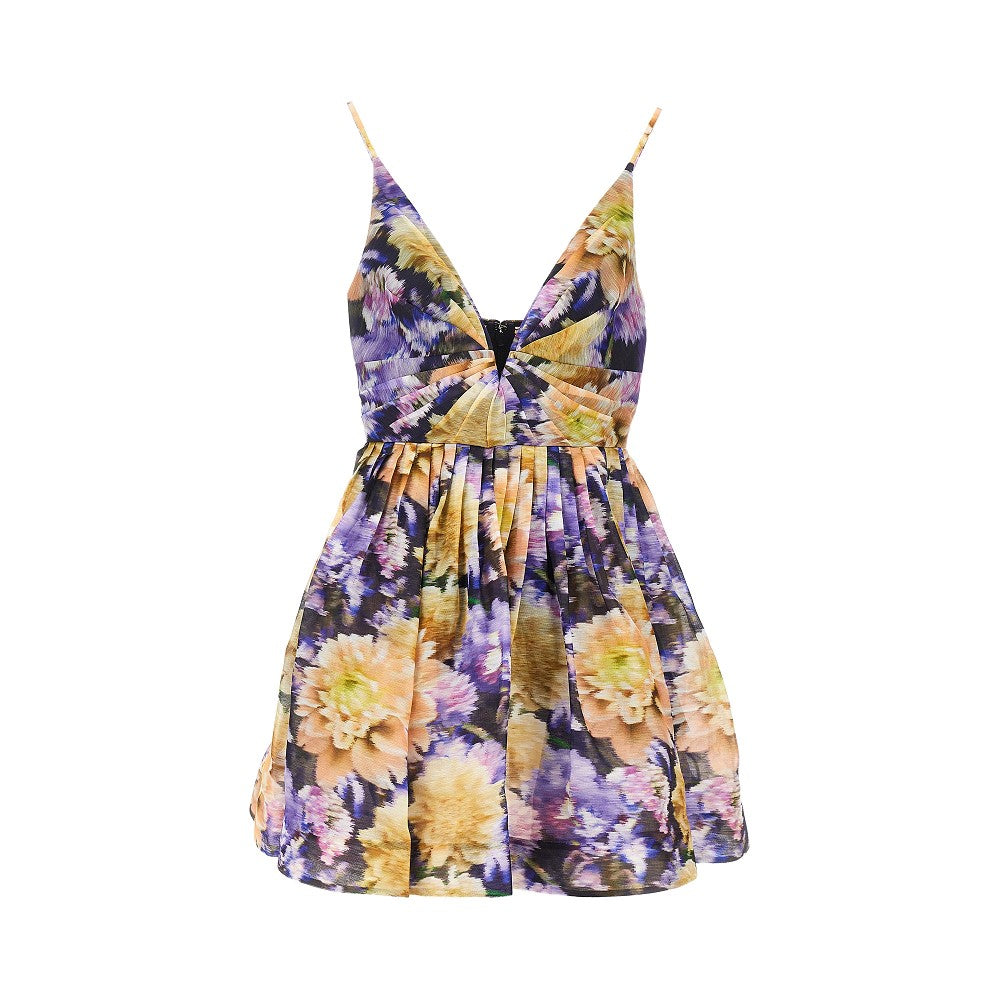 ZIMMERMANN II luna floral organdy mini dress